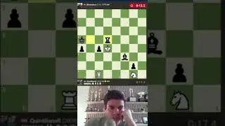 um lance errado e afogada #shortschess