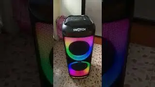 Testing, Switch SW-BT1033IPX Splashproof Home Entertaiment Bluetooth Speaker