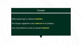 trademark # Expand Your English Vocabulary