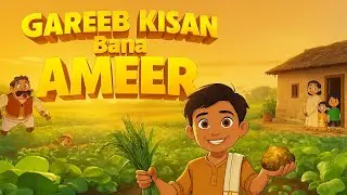 Gareeb Kisan Bana Ameer | Poor Farmer Becomes Rich | Moral Story | Kahani | Hindi Story | Cartoon