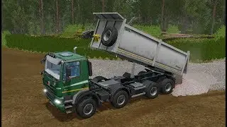 Farming Simulator 17 - Forestry and Farming on The Valley The Old Farm 059