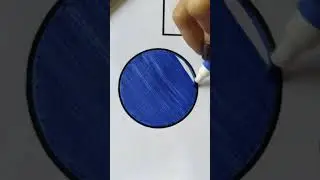 BLUE #coloring #learning #satisfying #art #kidsart #kidsfun #howtocolouring