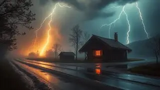 When Nothing Else Works, Try This: 10 Hours of Deep Thunderstorm Sounds
