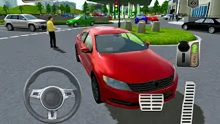 Gas Station Car Parking Sim Gameplay - Realistic Parking & Refueling 🚗⛽