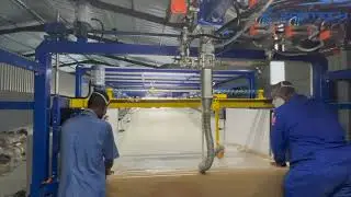 Continuous Foaming Machine - First Trial in Africa April 2022