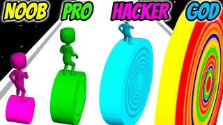 Layers Roll - NOOB vs PRO vs HACKER vs GOD