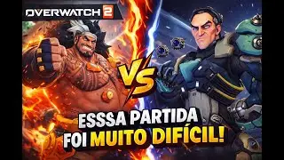ESSA PARTIDA FOI MUITO DIFÍCIL | Overwatch 2 no PS4