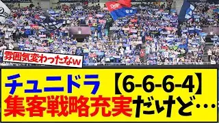 中日ドラゴンズ【6-6-6-4】集客戦略充実だけど&hellip;