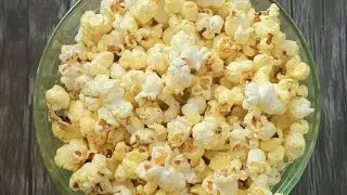 Easy Butter Popcorn Recipe #Shorts