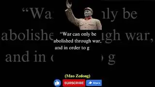 Mao Zedong's Impactful Sayings and Quotes |  #youtubeshorts #ytshorts #shorts #viral #quotes