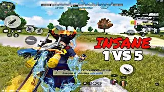 1 Vs 5 Insane Montage / Aggressive Vector Shots / Ros Mobile Ep.85