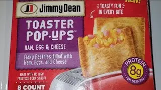 Jimmy Dean Toaster Pop-Ups - Ham, Egg & Cheese - My Review - Do I Recommend?