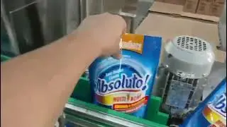 Stand Up Pouch Machine STP-MEC615-1 packaging 740g Liquid Soap