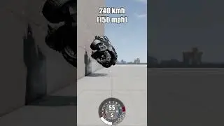 BATMOBILE CRASH TEST - BeamNG.drive