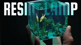 Seahorse Inspired Lamp| EPOXY RESIN DIORAMA
