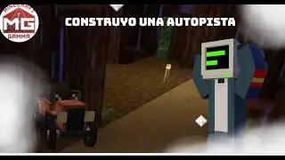 MINECRAFT GAMA(Miniepisodio):Construyo Una Autopista En Minecraft Gama