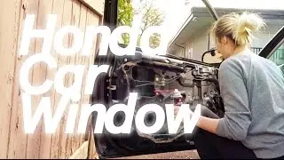 Lubricate Honda Car Window