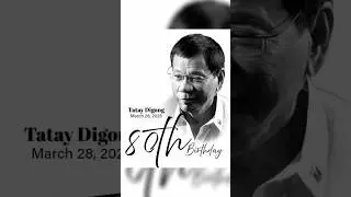 Happy 80th Birthday our beloved President PRRD!