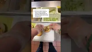 Как завернуть в #шорты в Макдоналдсе