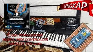 Cara Pemasangan Modul MIDI Controller (STM32-Blue Pill) Pada Keyboard Angelet XTS 690 - Bagian II