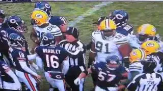 Nick Barnett Drives Garrett Wolfe's Head Into Ground