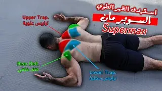 التمرين الوحيد الي هتحتاجه لعضلات ظهر قوية | علاج الأتب بشكل نهائي !!