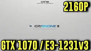 CryEngine 3: ULTRA GTX 1070 OC / 4K