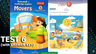 Movers SUCCEED 8 Complete Practice Tests - Listening Tests 6 | Lớp Học Thầy Mol