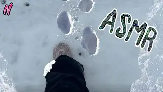ANDANDO POR LA NIEVE! || ASMR ||  Nayk 15 || Espa&ntilde;ol || foot sounds