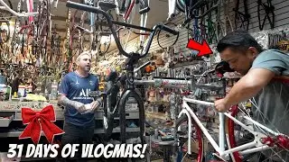 I Built A BMX Bike At EPIC BMX To Giveaway For Christmas!
