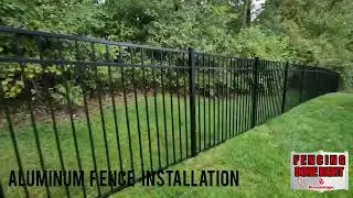 Aluminum Fence Installation | Abbottstown PA Fence Company | Adams County Fence | Fencing Done Right