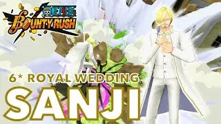 6* ROYAL WEDDING SANJI SS League Gameplay | One Piece Bounty Rush