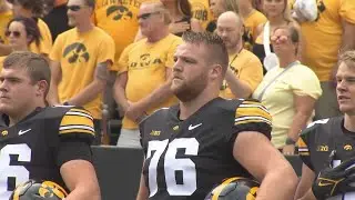 Byron's Tyler Elsbury an 815 Hawkeye contributing on Iowa's offensive line
