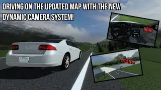 Taking a drive in the UPDATED MAP with the NEW DYNAMIC CAMERA SYSTEM! (CKRP Roblox)