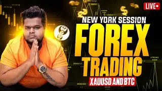 23 Dec| NY Session |  Forex and Crypto Live Market Analysis | #ForexLive #SwappyTrading #ICT