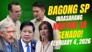 LIVE! PALITAN NG LIDERATO NG SENADO! FEBRUARY 4, 2026