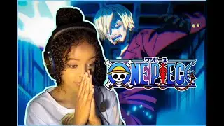 SANJI BLUE FLAME REACTION! ONE PIECE EP 1061