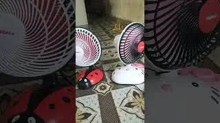 Funny Character Fan Spinning with Style #fan #FunnyFan #CuteFan #CartoonFan #trending