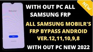 #NewSamsungFrpWithOutPC / All Samsung A30, A71 Frp Bypass ( No PC No Samsung Acc.No Restore Data )