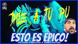 REACCION A DiLE A TU PU - ND Kobi' x Ibarra x Dimelow Pro (Visualizer)