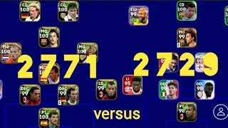 TOP 2771 🆚 2729 🚨 eFootball 2023 😱 OMG !!!