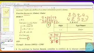 📘 Bac Scientifique Info S&eacute;ance Direct | Exercices corrig&eacute;s d&rsquo;algorithmique & programmation