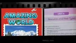 Class3 Amazing world unit 6 Resources And TheirTypes