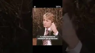 Claude Fran&ccedil;ois s'&eacute;nerve en #interview en #1974 #rtbf #archive #sonuma #shorts