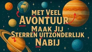 Planeten Lied 🪐 | Ezelsbruggetje volgorde zonnestelsel (Mercurius &rarr; Neptunus) [NL]