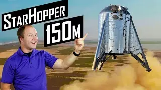 SpaceX Starhopper Completes Final 150m Test Flight Hop
