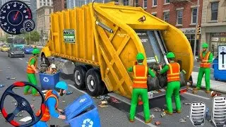 Extreme Garbage Truck Simulator 2026 - Real Trash Truck Driving 3D - Truck Game Android Gameplay