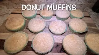 Sugar Donut Muffins!! Easy To Make For Breakfast, Eat Or Freeze For Another Day!!