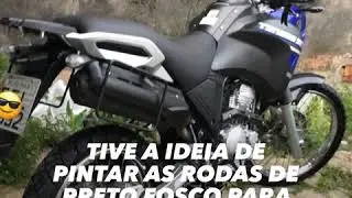 Tenere 2019 pintando as rodas da tenebrosa
