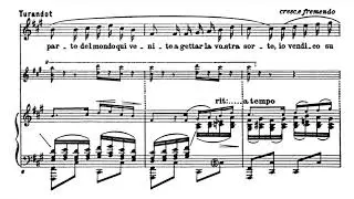 Maria Callas - Puccini: Turandot: In questa reggia (1954) [score]